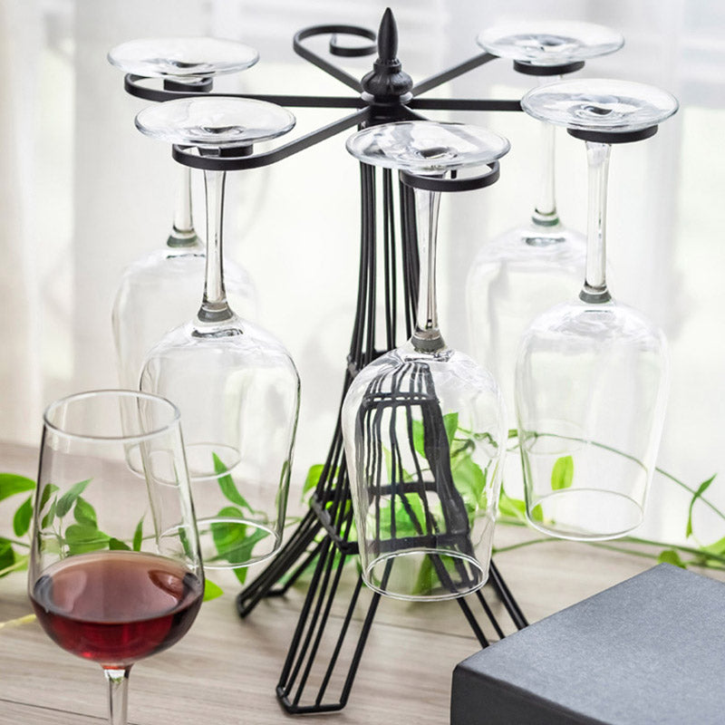 Contemporary Countertop Wine Holder Rack Metal Wine Rack Kit Clearhalo 'furn' 'furn_wine_racks' 'Furniture' 'Kitchen & Dining Furniture' 'Wine Racks' 'wine_racks' 6611117