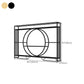 Metal Wine Holder Rack Contemporary Wall Mounted Wine Rack Kit without Light