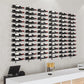 Wall Mounted Wine Bottle Holder Contemporary Metal Wine Rack Bottle