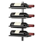 Wall Mounted Wine Bottle Holder Contemporary Metal Wine Rack Bottle