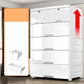 Plastic Storage Cabinet with Drawers Contemporary Cabinet for Home