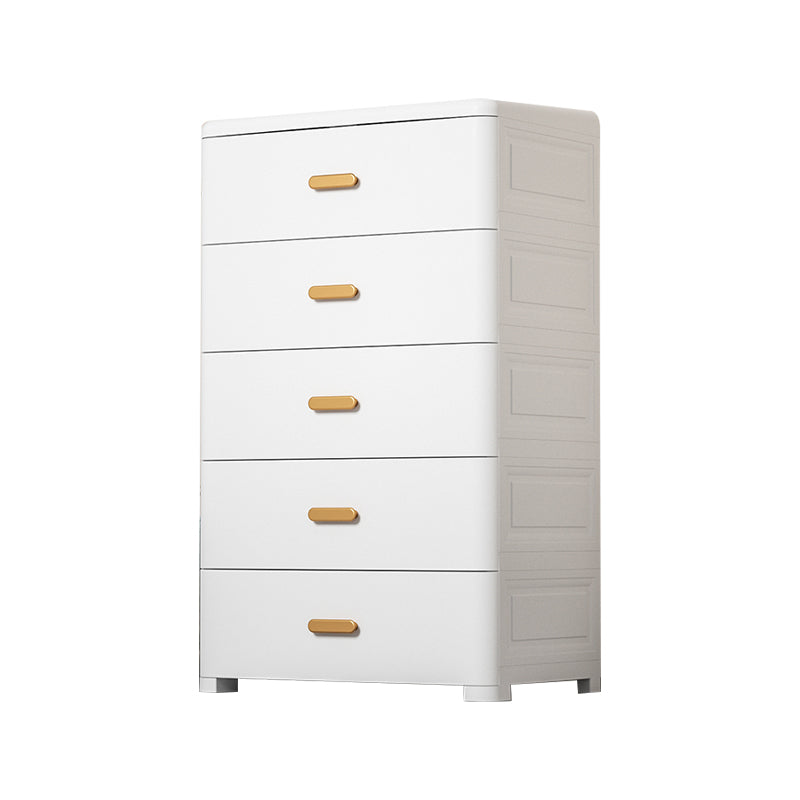 Plastic Non-Hanging Armoire Contemporary Bedroom Storage Cabinet
