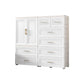 Contemporary White Storage Cabinet Bedroom Plastic Cabinet with Drawers 2 Clearhalo 'Armoires & Wardrobes' 'armoires_wardrobes' 'Bedroom Furniture' 'furn' 'furn_armoires_wardrobes' 'Furniture' 6611791