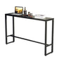 Modern Style Pub Dining Set 1/4 Pieces Rectangle Marble Counter Set