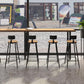 Industrial Style Bar Set 1/7 Pieces Solid Wood Rectangle Pub Dining Set Clearhalo 'Bar Furniture' 'furn' 'furn_home_bar_bar_sets' 'Furniture' 'Home Bars & Bar Sets' 'home_bar_bar_sets' 'Kitchen & Dining Furniture' 6611875