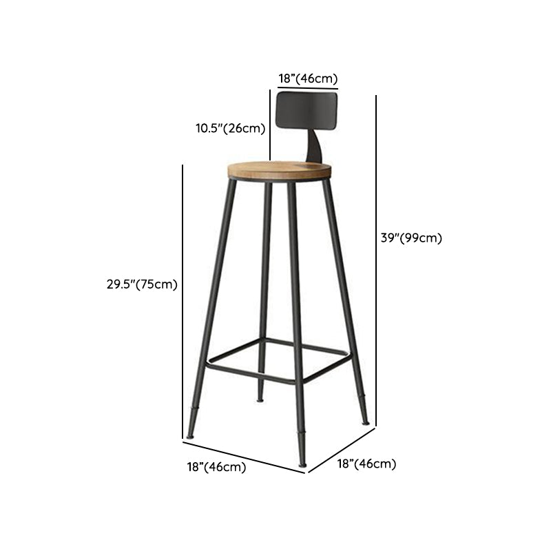 Industrial Style Bar Set 1/7 Pieces Solid Wood Rectangle Pub Dining Set Clearhalo 'Bar Furniture' 'furn' 'furn_home_bar_bar_sets' 'Furniture' 'Home Bars & Bar Sets' 'home_bar_bar_sets' 'Kitchen & Dining Furniture' 6611880