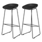 Industrial Bar Stool and Table Set Black 1/2/5 Pieces Pub Dining Set Black 26"H Stools (Set of 2) Clearhalo 'Bar Furniture' 'furn' 'furn_home_bar_bar_sets' 'Furniture' 'Home Bars & Bar Sets' 'home_bar_bar_sets' 'Kitchen & Dining Furniture' 6611949