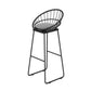 1/5 Pieces Bar Stool and Table Set Rectangular Modern Pub Table Set Black 30"H Stool (Single) Clearhalo 'Bar Furniture' 'furn' 'furn_home_bar_bar_sets' 'Furniture' 'Home Bars & Bar Sets' 'home_bar_bar_sets' 'Kitchen & Dining Furniture' 6611979