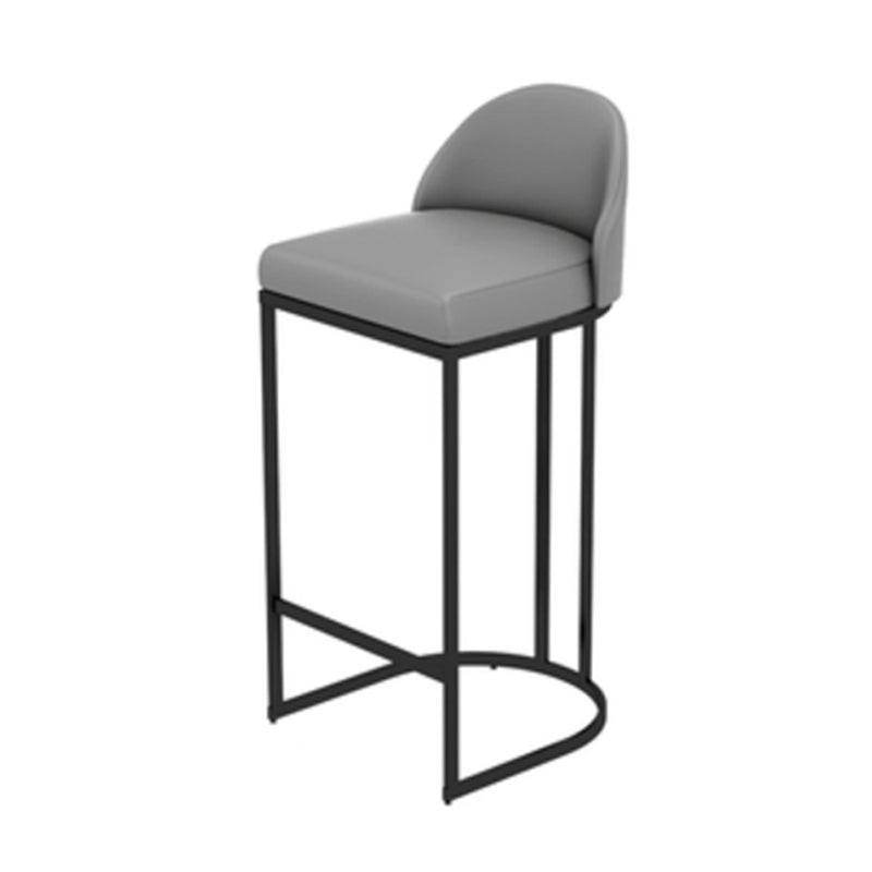 1/5 Pieces Bar Stool and Table Set Rectangular Modern Pub Table Set Black- Gray 29.5"H Stool (Single) Clearhalo 'Bar Furniture' 'furn' 'furn_home_bar_bar_sets' 'Furniture' 'Home Bars & Bar Sets' 'home_bar_bar_sets' 'Kitchen & Dining Furniture' 6611985