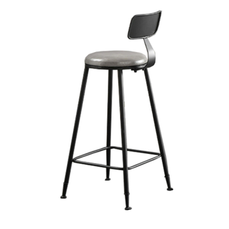 1/5 Pieces Bar Stool and Table Set Rectangular Modern Pub Table Set Matte Black 30"H Stool (Single) Clearhalo 'Bar Furniture' 'furn' 'furn_home_bar_bar_sets' 'Furniture' 'Home Bars & Bar Sets' 'home_bar_bar_sets' 'Kitchen & Dining Furniture' 6611986
