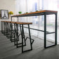 Solid Wood Table and Stool Set 1/2/7 Pieces Counter Height Pub Set Clearhalo 'Bar Furniture' 'furn' 'furn_home_bar_bar_sets' 'Furniture' 'Home Bars & Bar Sets' 'home_bar_bar_sets' 'Kitchen & Dining Furniture' 6612047