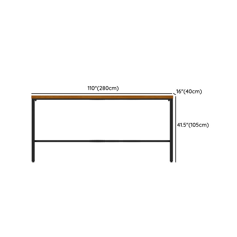 Solid Wood Table and Stool Set 1/2/7 Pieces Counter Height Pub Set Clearhalo 'Bar Furniture' 'furn' 'furn_home_bar_bar_sets' 'Furniture' 'Home Bars & Bar Sets' 'home_bar_bar_sets' 'Kitchen & Dining Furniture' 6612056