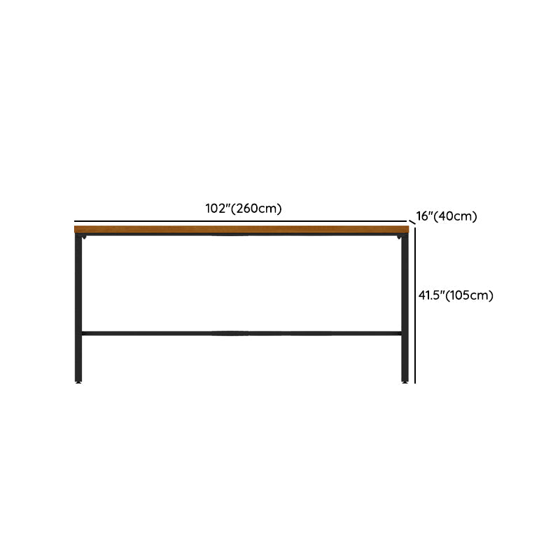 Solid Wood Table and Stool Set 1/2/7 Pieces Counter Height Pub Set Clearhalo 'Bar Furniture' 'furn' 'furn_home_bar_bar_sets' 'Furniture' 'Home Bars & Bar Sets' 'home_bar_bar_sets' 'Kitchen & Dining Furniture' 6612058