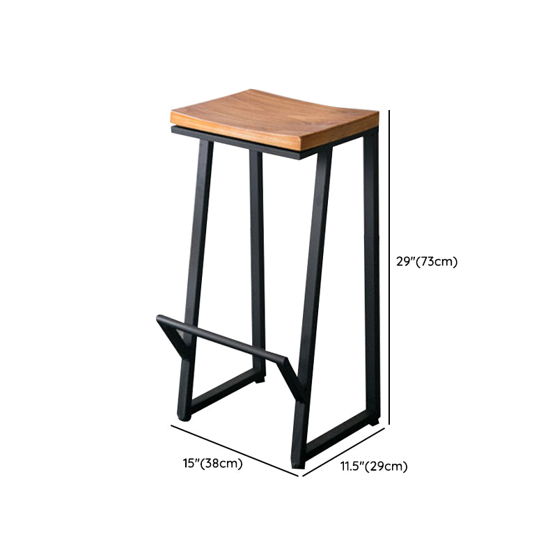 Solid Wood Table and Stool Set 1/2/7 Pieces Counter Height Pub Set Clearhalo 'Bar Furniture' 'furn' 'furn_home_bar_bar_sets' 'Furniture' 'Home Bars & Bar Sets' 'home_bar_bar_sets' 'Kitchen & Dining Furniture' 6612059