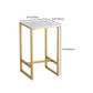 Glam Pub Table Set 1/3/5 Pieces Faux Marble Bar Table with Stools Clearhalo 'Bar Furniture' 'furn' 'furn_home_bar_bar_sets' 'Furniture' 'Home Bars & Bar Sets' 'home_bar_bar_sets' 'Kitchen & Dining Furniture' 6612073