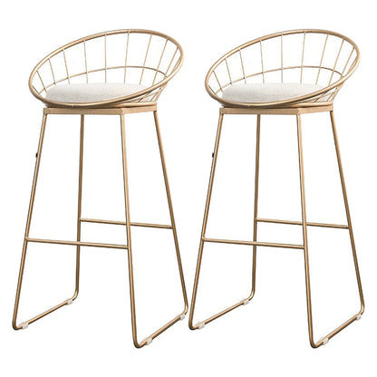 Glam Rectangle Pub Table Set 1/2/5 Pieces Faux Marble Pub Set for Indoor Gold 30"H Stools (Set of 2) Clearhalo 'Bar Furniture' 'furn' 'furn_home_bar_bar_sets' 'Furniture' 'Home Bars & Bar Sets' 'home_bar_bar_sets' 'Kitchen & Dining Furniture' 6612079