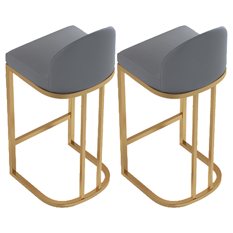 Glam Rectangle Pub Table Set 1/2/5 Pieces Faux Marble Pub Set for Indoor Grey 30"H Stools (Set of 2) Clearhalo 'Bar Furniture' 'furn' 'furn_home_bar_bar_sets' 'Furniture' 'Home Bars & Bar Sets' 'home_bar_bar_sets' 'Kitchen & Dining Furniture' 6612087