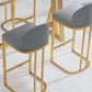 Glam Rectangle Pub Table Set 1/2/5 Pieces Faux Marble Pub Set for Indoor Clearhalo 'Bar Furniture' 'furn' 'furn_home_bar_bar_sets' 'Furniture' 'Home Bars & Bar Sets' 'home_bar_bar_sets' 'Kitchen & Dining Furniture' 6612091
