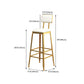 Glam Rectangle Pub Table Set 1/2/5 Pieces Faux Marble Pub Set for Indoor Clearhalo 'Bar Furniture' 'furn' 'furn_home_bar_bar_sets' 'Furniture' 'Home Bars & Bar Sets' 'home_bar_bar_sets' 'Kitchen & Dining Furniture' 6612103