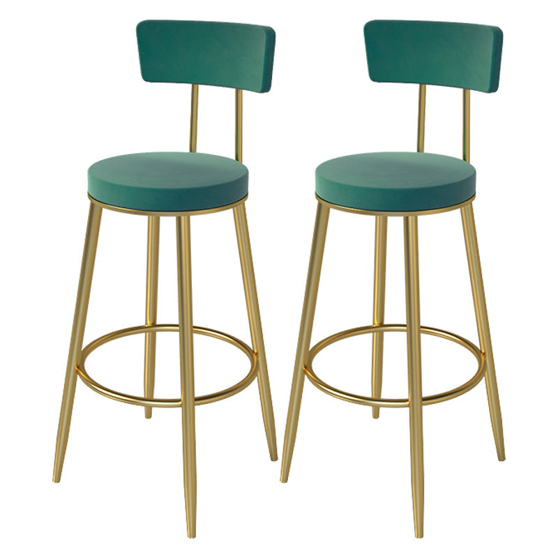 Faux Marble Counter Height Pub Set 1/2/5 Pieces Pub Table Set Green 30"H Stools (Set of 2) Clearhalo 'Bar Furniture' 'furn' 'furn_home_bar_bar_sets' 'Furniture' 'Home Bars & Bar Sets' 'home_bar_bar_sets' 'Kitchen & Dining Furniture' 6612114