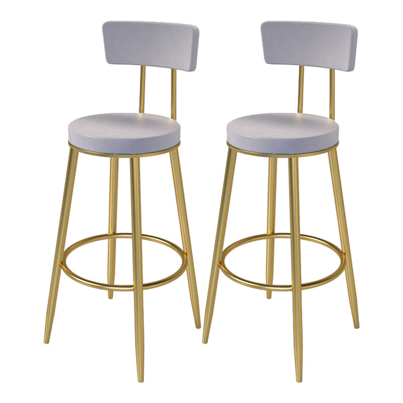 Faux Marble Counter Height Pub Set 1/2/5 Pieces Pub Table Set Grey 30"H Stools (Set of 2) Clearhalo 'Bar Furniture' 'furn' 'furn_home_bar_bar_sets' 'Furniture' 'Home Bars & Bar Sets' 'home_bar_bar_sets' 'Kitchen & Dining Furniture' 6612120