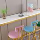 Faux Marble Counter Height Pub Set 1/2/5 Pieces Pub Table Set Clearhalo 'Bar Furniture' 'furn' 'furn_home_bar_bar_sets' 'Furniture' 'Home Bars & Bar Sets' 'home_bar_bar_sets' 'Kitchen & Dining Furniture' 6612121