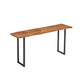 Ensemble de table de pub rectangulaire 1/4/5 pièces ensemble de salle à manger de pub en bois massif