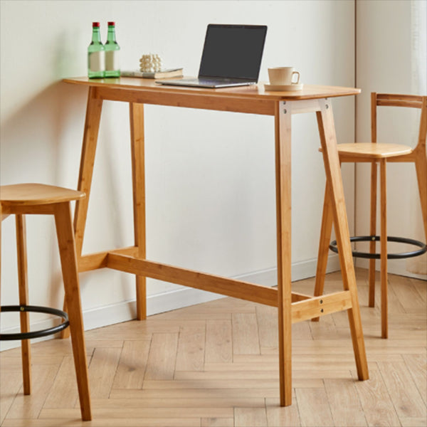 Juego de barra de estilo contemporáneo, juego de comedor de Pub rectangular de 1/2/3 piezas para interior