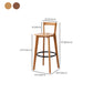 Juego de barra de estilo contemporáneo, juego de comedor de Pub rectangular de 1/2/3 piezas para interior