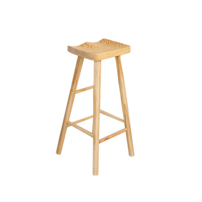 Ensemble de table de pub rectangulaire en bois massif, table et tabourets 1/2/3 pièces