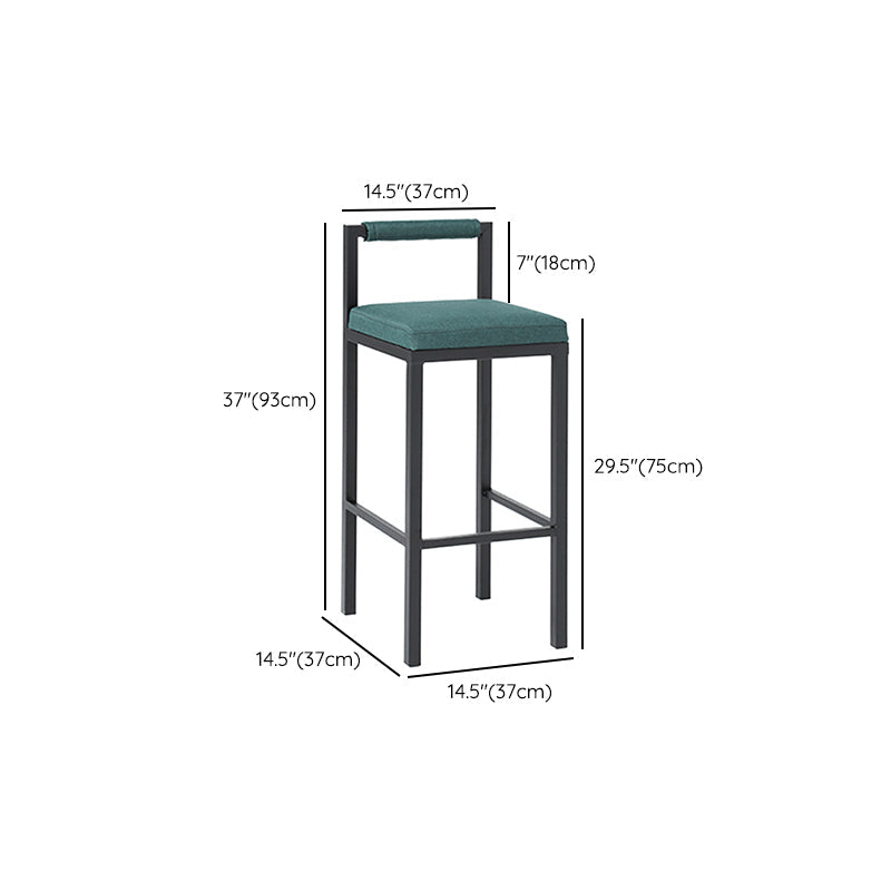 Modern Bar Table Set 1/7 Pieces Solid Wood Counter Table with Upholstered Stools Clearhalo 'Bar Furniture' 'furn' 'furn_home_bar_bar_sets' 'Furniture' 'Home Bars & Bar Sets' 'home_bar_bar_sets' 'Kitchen & Dining Furniture' 6612317