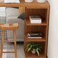 Brown Bar Stool and Table Set 1/3 Pieces Solid Wood Pub Dining Set Clearhalo 'Bar Furniture' 'furn' 'furn_home_bar_bar_sets' 'Furniture' 'Home Bars & Bar Sets' 'home_bar_bar_sets' 'Kitchen & Dining Furniture' 6612342