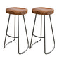 Contemporary Solid Wood Bar Set 1/2/4 Pieces Rectangle Pub Dining Set for Indoor 2 Wooden Chairs 28"H Clearhalo 'Bar Furniture' 'furn' 'furn_home_bar_bar_sets' 'Furniture' 'Home Bars & Bar Sets' 'home_bar_bar_sets' 'Kitchen & Dining Furniture' 6612351