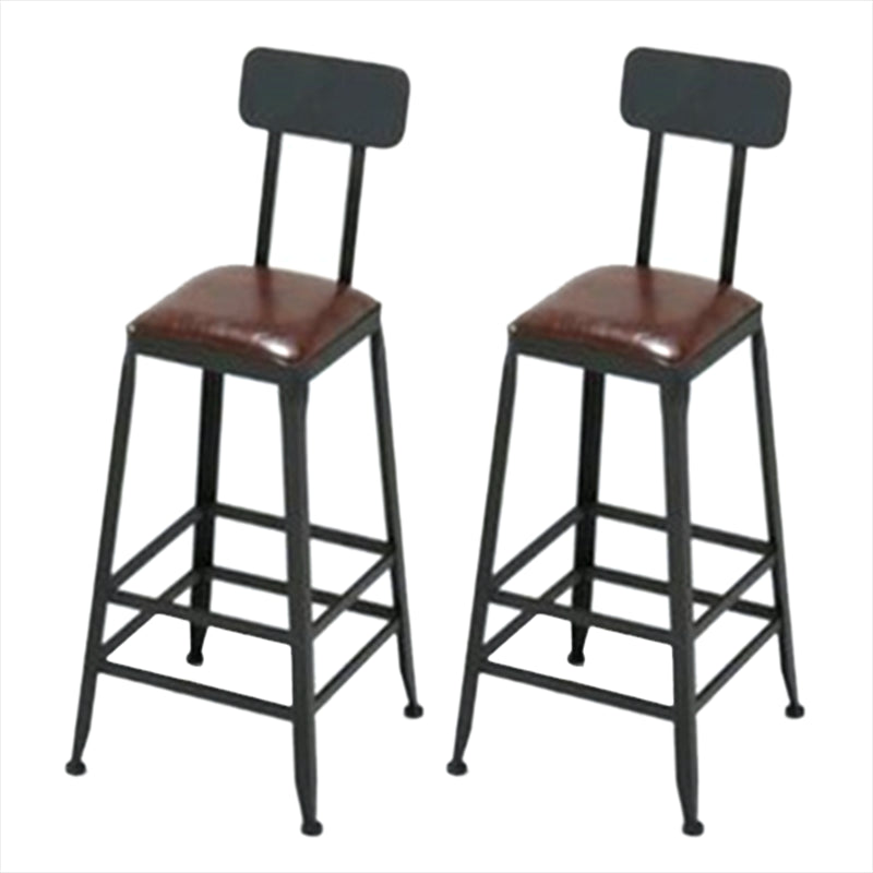 Contemporary Solid Wood Bar Set 1/2/4 Pieces Rectangle Pub Dining Set for Indoor Brown 30"H Stools (Set of 2) Clearhalo 'Bar Furniture' 'furn' 'furn_home_bar_bar_sets' 'Furniture' 'Home Bars & Bar Sets' 'home_bar_bar_sets' 'Kitchen & Dining Furniture' 6612354