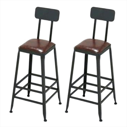 Contemporary Solid Wood Bar Set 1/2/4 Pieces Rectangle Pub Dining Set for Indoor Brown 30"H Stools (Set of 2) Clearhalo 'Bar Furniture' 'furn' 'furn_home_bar_bar_sets' 'Furniture' 'Home Bars & Bar Sets' 'home_bar_bar_sets' 'Kitchen & Dining Furniture' 6612354