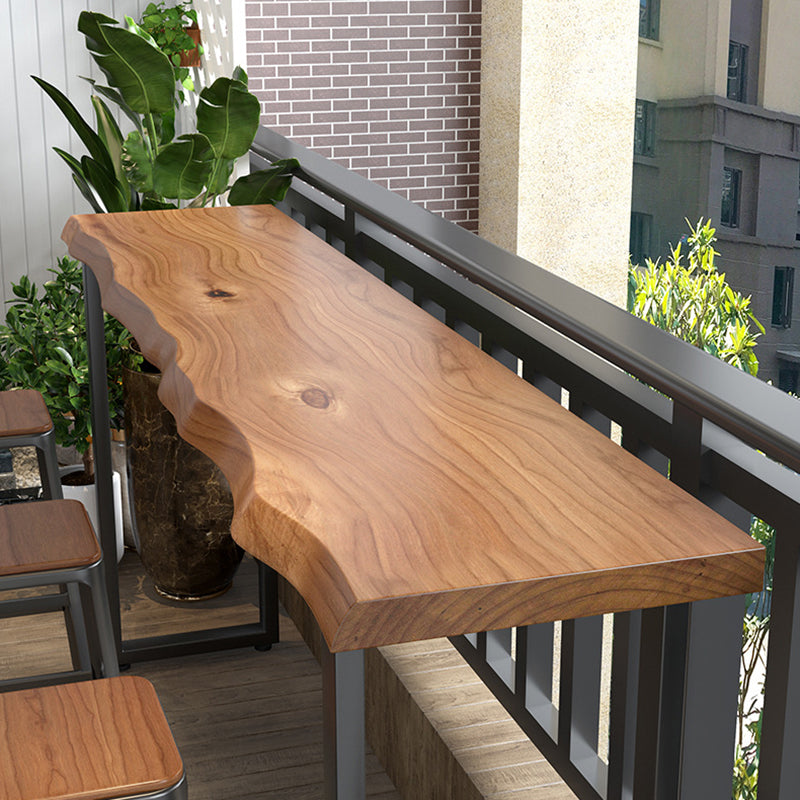 Contemporary Solid Wood Bar Set 1/2/4 Pieces Rectangle Pub Dining Set for Indoor Clearhalo 'Bar Furniture' 'furn' 'furn_home_bar_bar_sets' 'Furniture' 'Home Bars & Bar Sets' 'home_bar_bar_sets' 'Kitchen & Dining Furniture' 6612356