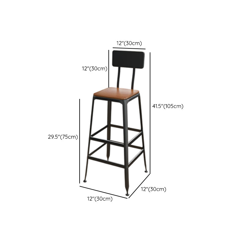Contemporary Solid Wood Bar Set 1/2/4 Pieces Rectangle Pub Dining Set for Indoor Clearhalo 'Bar Furniture' 'furn' 'furn_home_bar_bar_sets' 'Furniture' 'Home Bars & Bar Sets' 'home_bar_bar_sets' 'Kitchen & Dining Furniture' 6612362