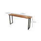 Contemporary Solid Wood Bar Set 1/2/4 Pieces Rectangle Pub Dining Set for Indoor Clearhalo 'Bar Furniture' 'furn' 'furn_home_bar_bar_sets' 'Furniture' 'Home Bars & Bar Sets' 'home_bar_bar_sets' 'Kitchen & Dining Furniture' 6612369