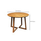 Moderne eetgelegenheid 1/2/4 PCS Massieve houten eettafel en stoelen in bruin