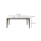 Modern 1/4/5/7 Pieces Furniture Stone Rectangle Dining Table Set in White Clearhalo 'Dining Room Sets' 'Dining Tables & Seating' 'dining_room_set' 'furn' 'furn_dining_room_set' 'Furniture' 'Kitchen & Dining Furniture' 6612461