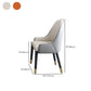 Modern 1/4/5/7 Pieces Dining Furniture Stone Round Dining Chairs Set in White
