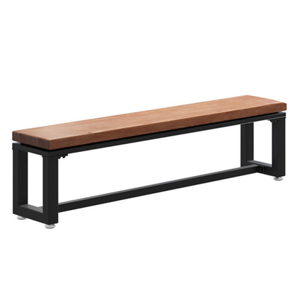 Contemporary 1/2/3/6/7 Pieces Furniture Rectangle Solid Wood Dining Table Set in Brown