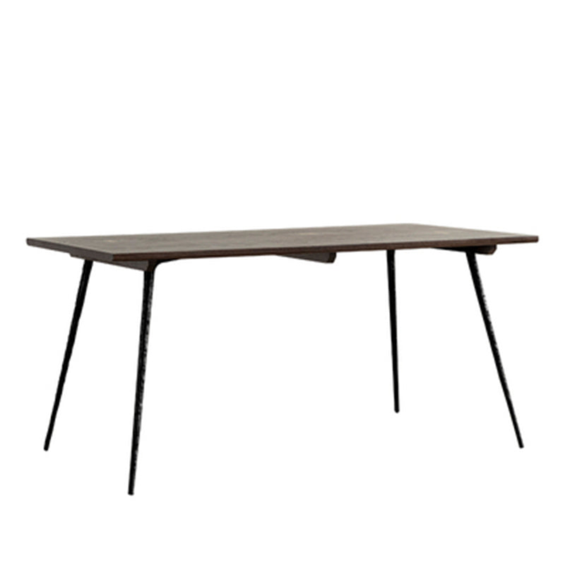 Juego de comedor industrial 1/5/6/7 PCS Mesa de comedor de madera maciza y sillas sin brazos