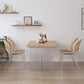 Industrial 1/2/5 Pieces Furniture Solid Wood Rectangle Dining Chairs Set in Natural Clearhalo 'Dining Room Sets' 'Dining Tables & Seating' 'dining_room_set' 'furn' 'furn_dining_room_set' 'Furniture' 'Kitchen & Dining Furniture' 6612652