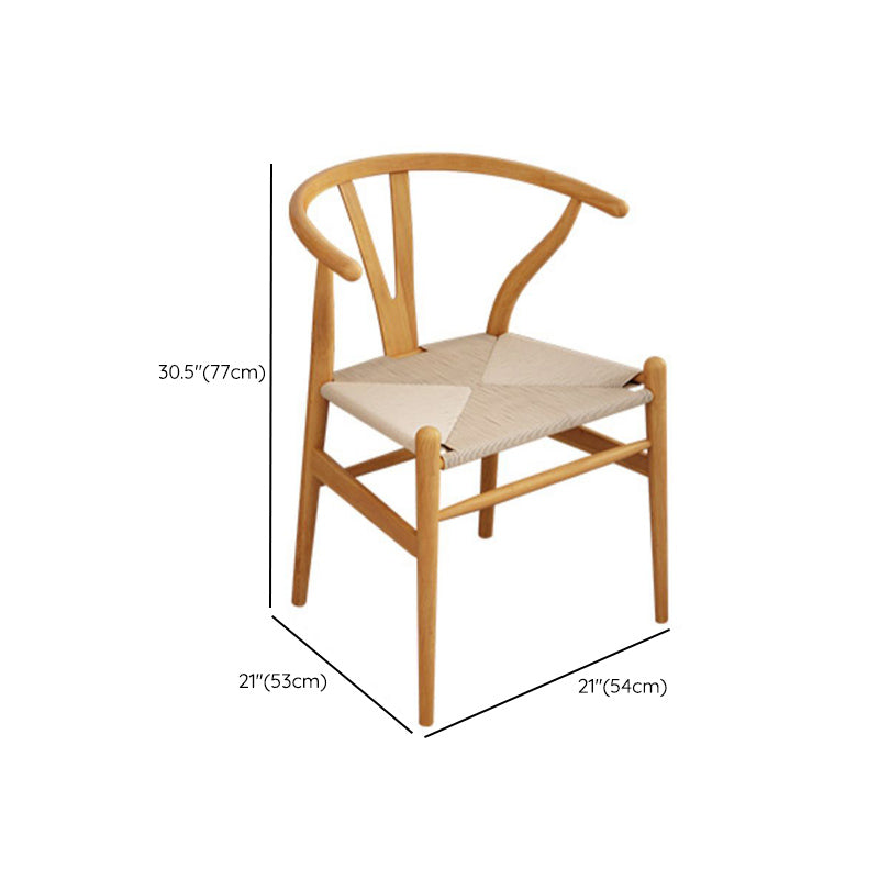 Juego de comedor moderno 1/4/5/6/7 PCS Mesa de comedor de madera maciza rectángulo y sillas sin brazos