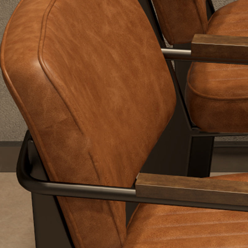 Industrieel 1/2/5 stuks meubels vaste houten rechthoek eetkamer meubels in bruin gezet