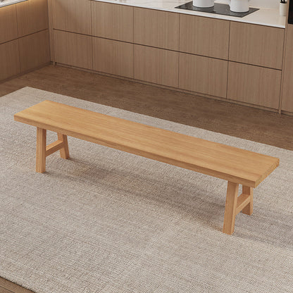 Moderne eetgelegenheid 1/3/4/5/6/7 PCS Massieve houten eettafel en stoelen in natuurlijk