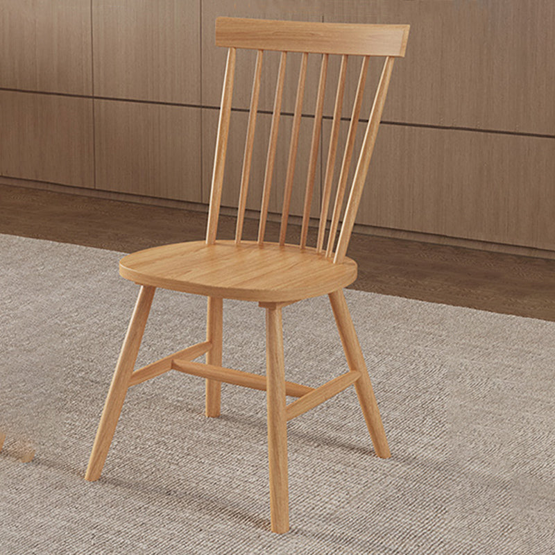 Moderne eetgelegenheid 1/3/4/5/6/7 PCS Massieve houten eettafel en stoelen in natuurlijk
