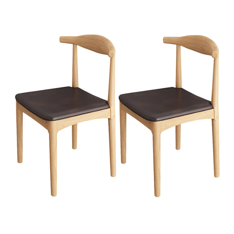 Industrial 1/2/7 Pieces Furniture Solid Wood Rectangle Dining Set in Natural