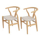 Industrial 1/2/7 Pieces Furniture Solid Wood Rectangle Dining Set in Natural